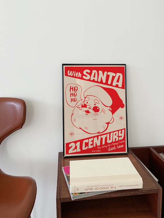 SANTA 21 CENTURY | A3 Poster